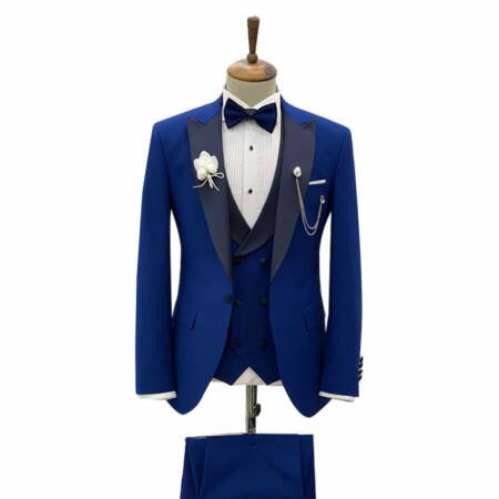 Blue Tuxedo For Wedding